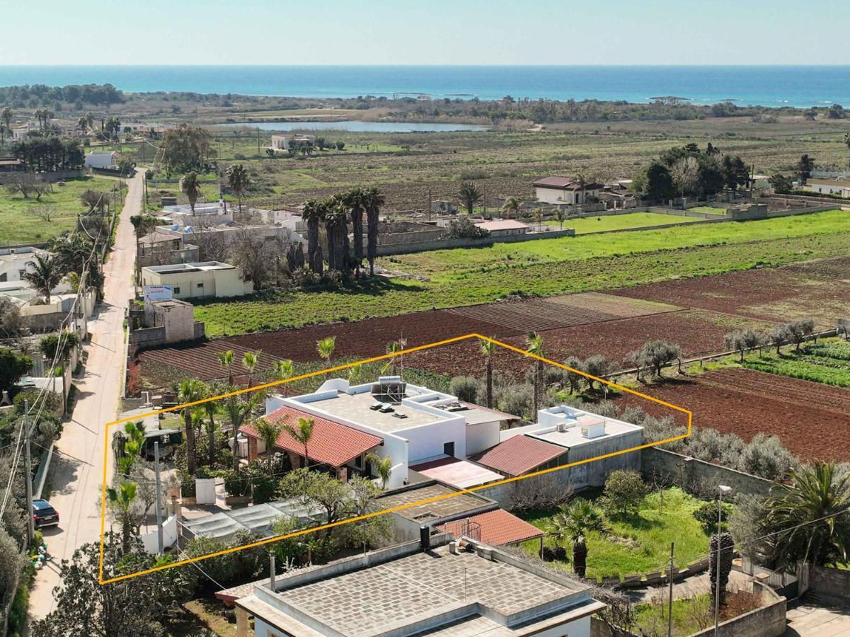 Villetta Climatizzata Mar Torre San Giovanni Exterior foto