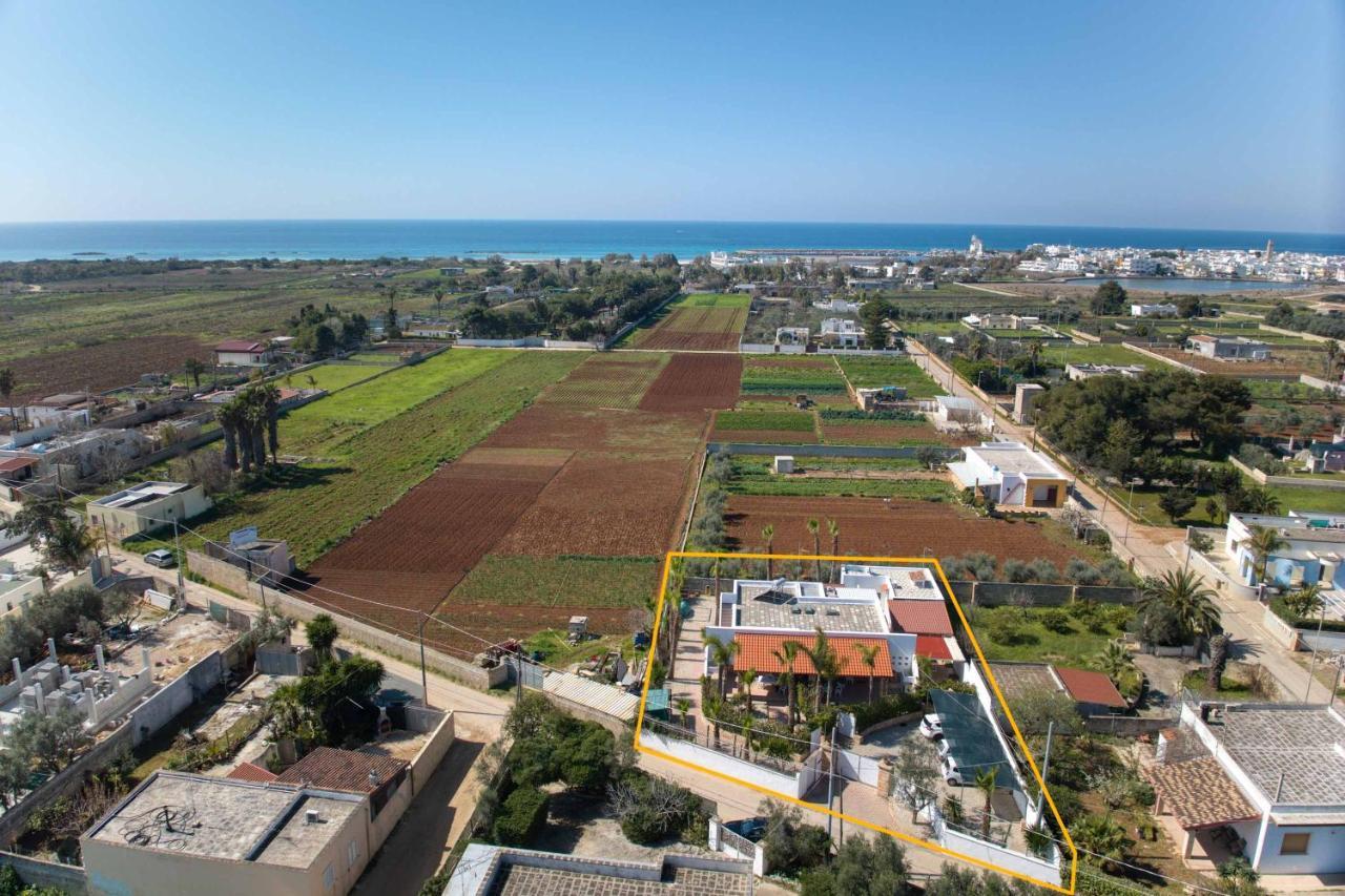 Villetta Climatizzata Mar Torre San Giovanni Exterior foto